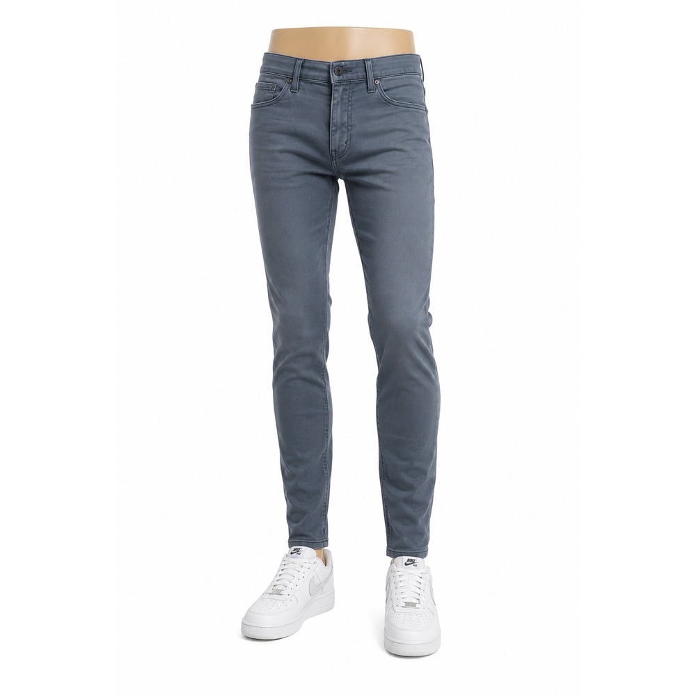 Levis 511 Slim‎ Fit Jeans Mens 34x34 Charcoal Gray Dark Slate Denim Pants